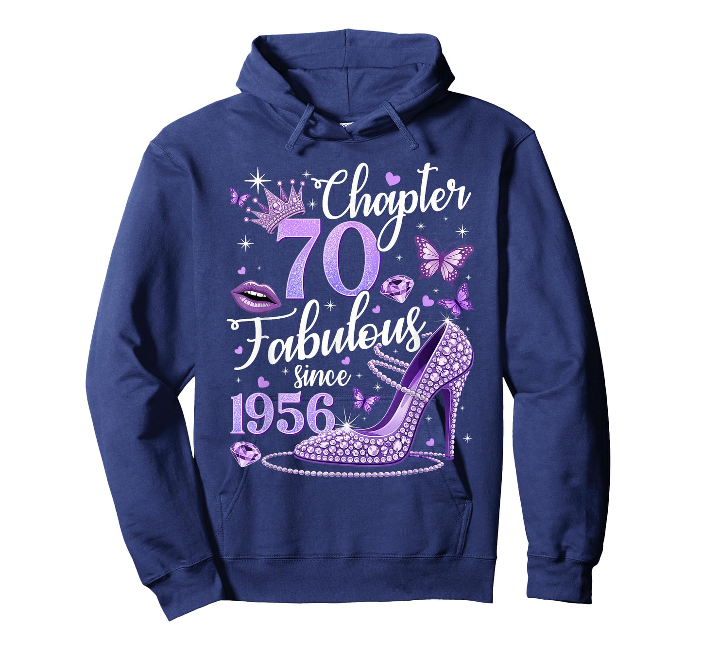 Chapter 70 Fabulous Since 1956 70 Years Old Birthday Women T-Shirt