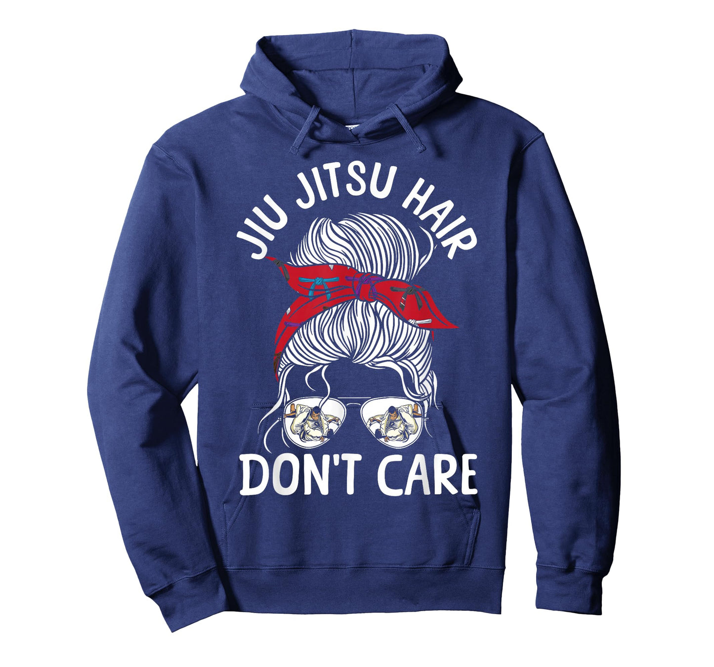 Jiu Jitsu Girl Vintage Jiu Jitsu Hair Don’T Care T-Shirt