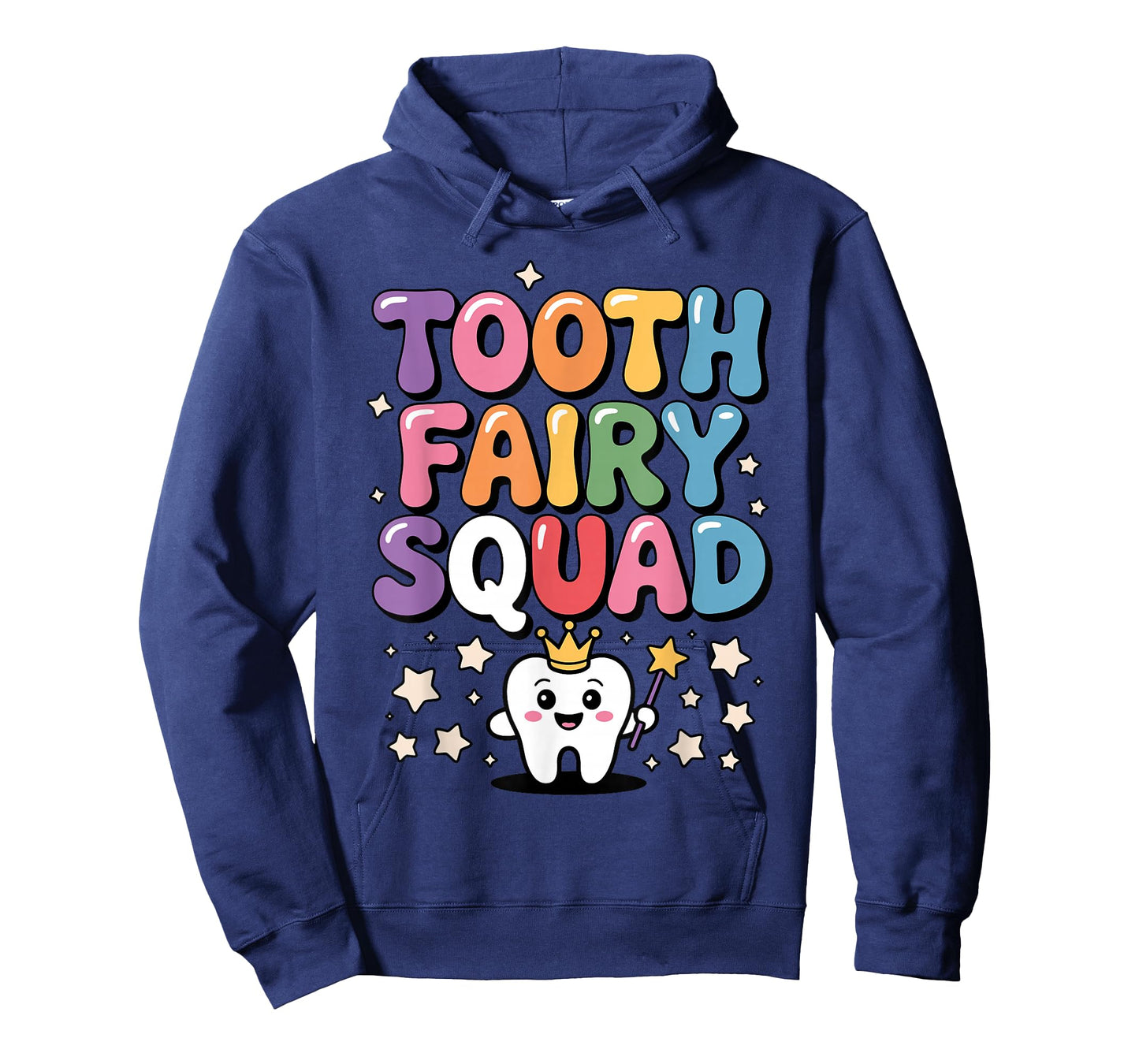 Cute Tooth Fairy Costume for Men Women Kids Teeth Toothfairy T-Shirt