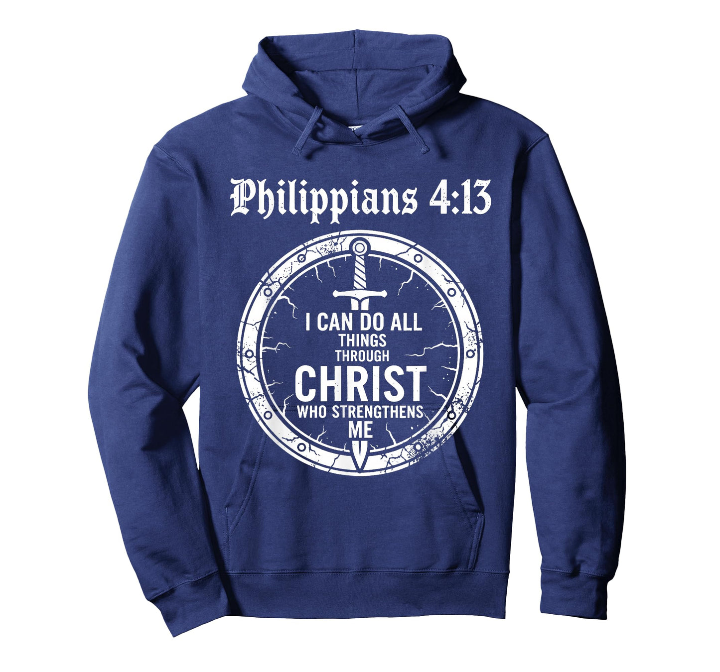 Philippians 4:13 Christian Bible Verse Faith Scripture T-Shirt