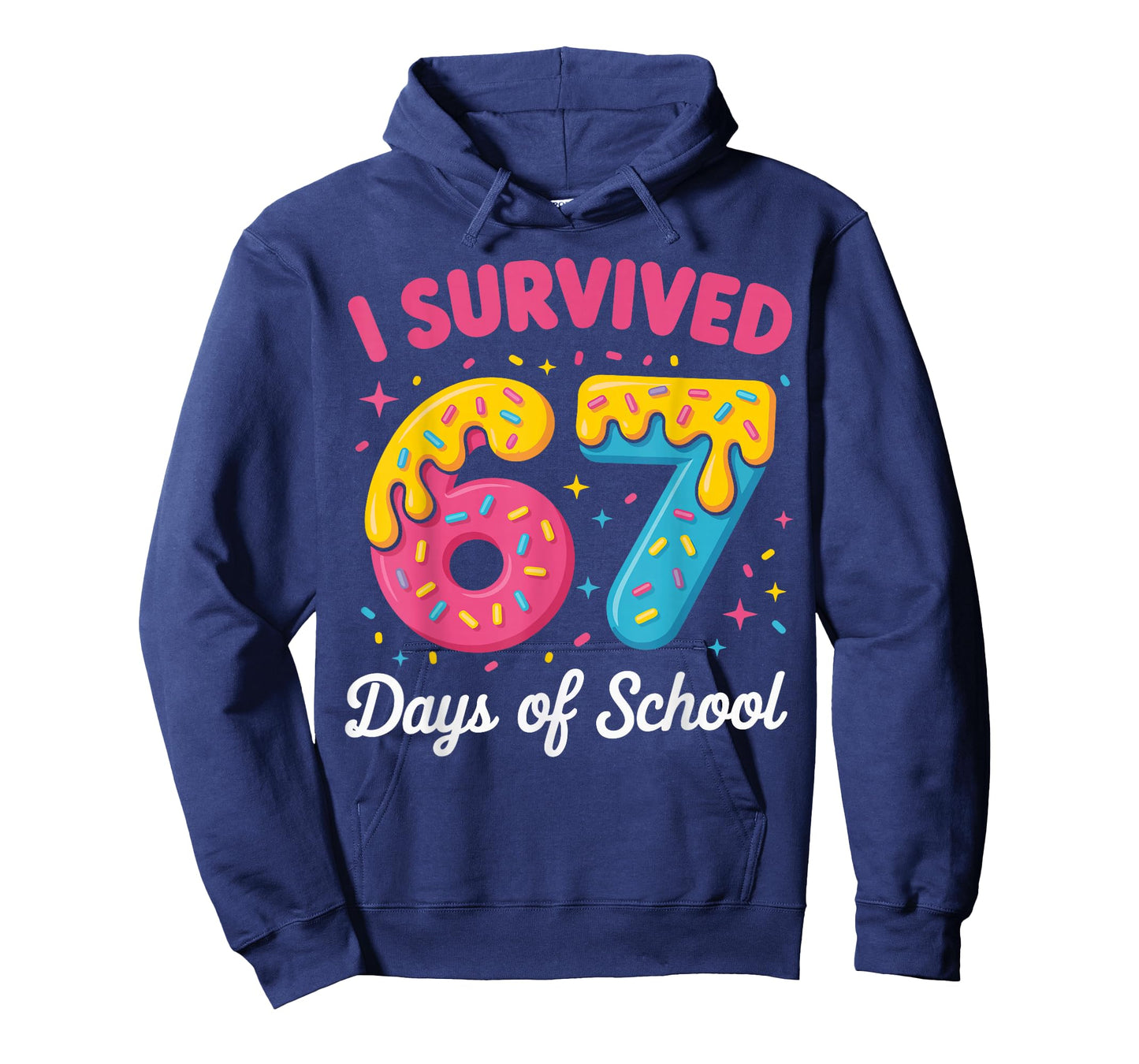 I Survived 67 Days of School Funny Meme Teacher Student T-Shirt