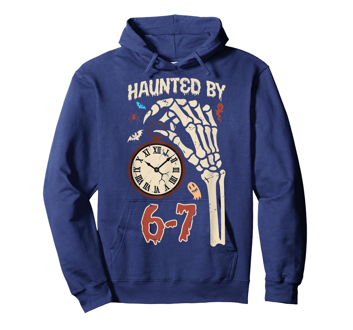 Haunted by 67 Funny Six Seven Halloween Meme Gen Alpha Slang T-Shirt