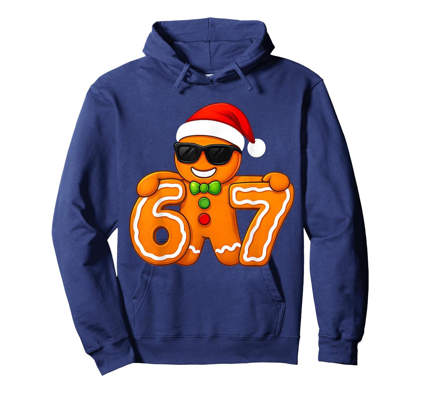 Funny 67 Christmas 6 7 Gingerbread Six Seven for Kids Boys T-Shirt