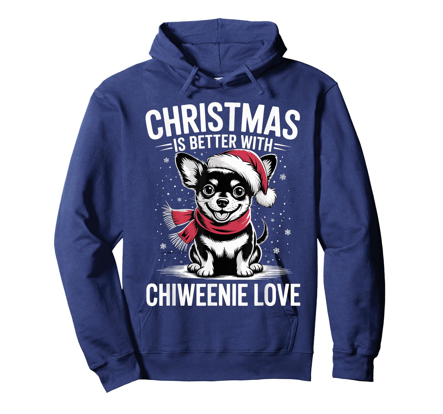 Cute Xmas Puppy Dog Christmas is Better with Chiweenie Love T-Shirt