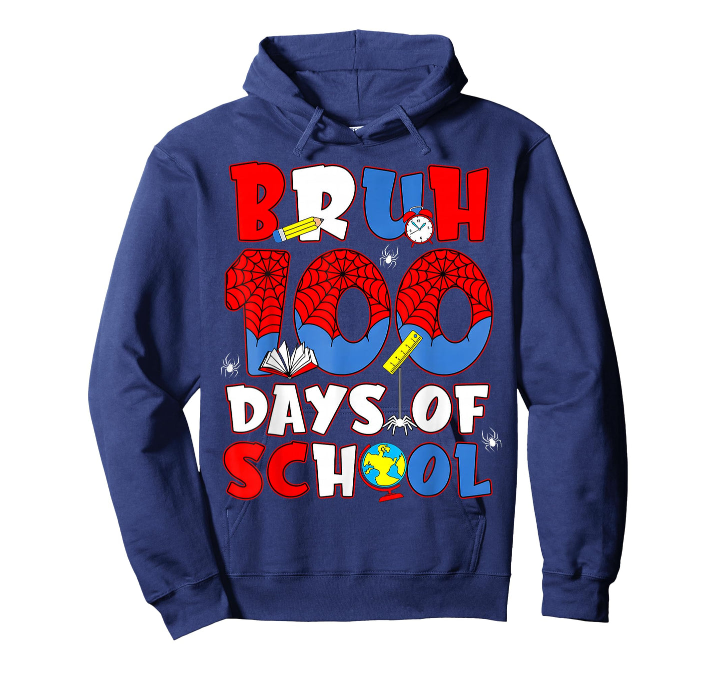Bruh Its My 100 Days of School Boys 100th Day of School T-Shirt