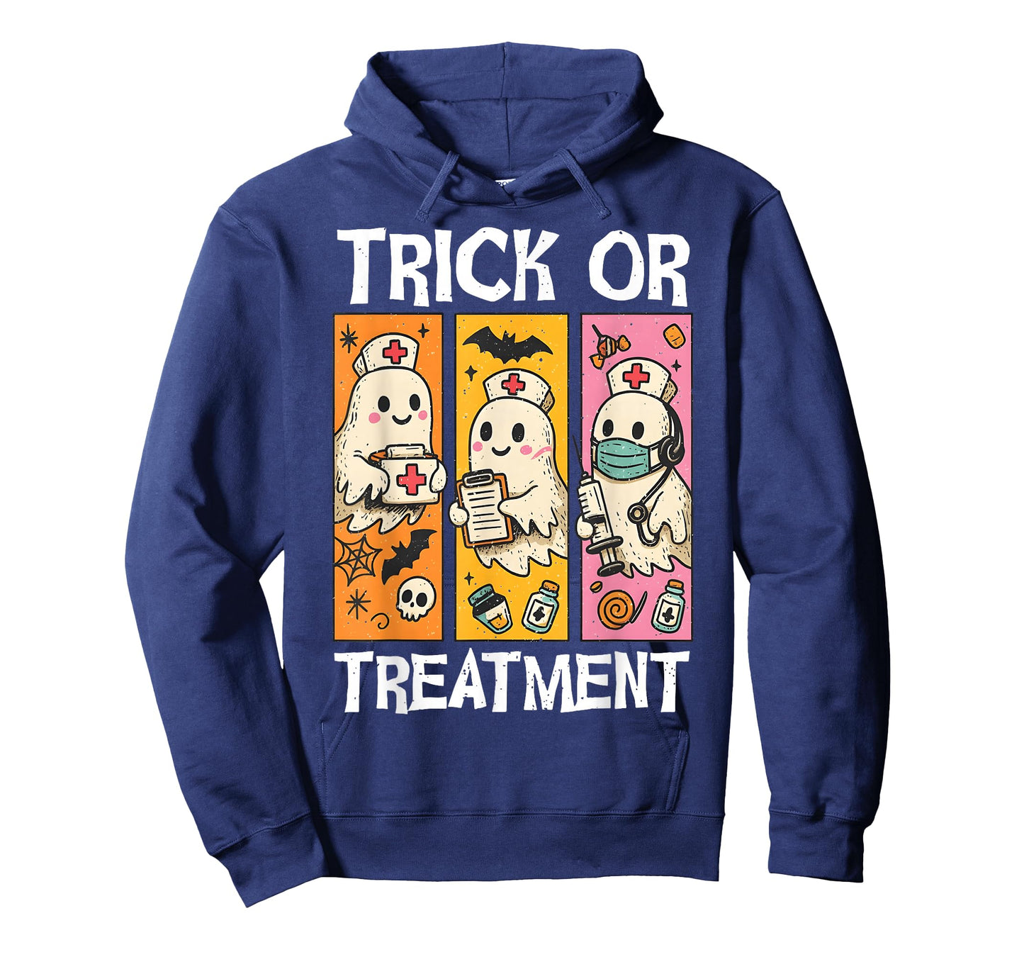 Trick Or Treatment Funny Halloween Radiation Rad Therapy T-Shirt
