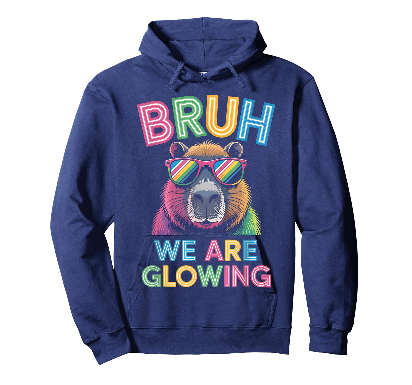 Bruh We are Glowing in My Glowing Era Men Women Kids T-Shirt