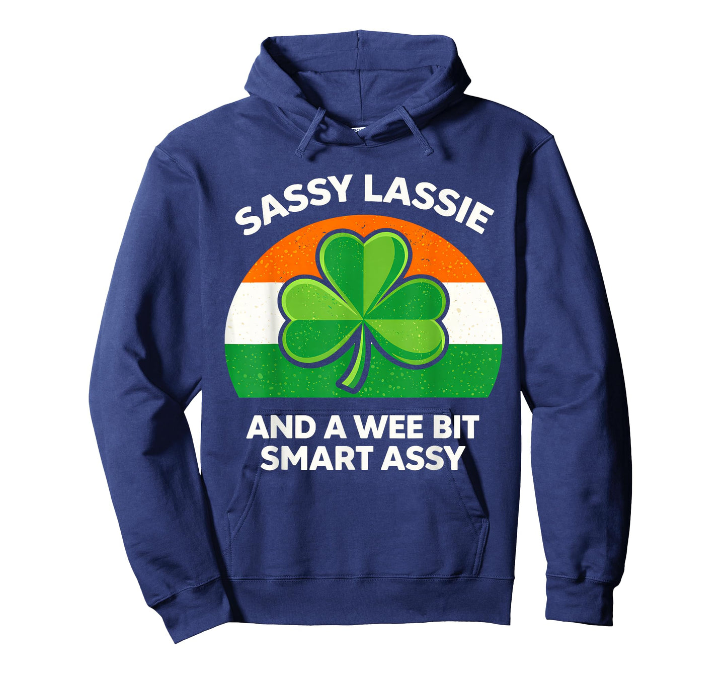 Sassy Lassie St Patrick’s Day Sassy Lass Irish Girl Womens T-Shirt