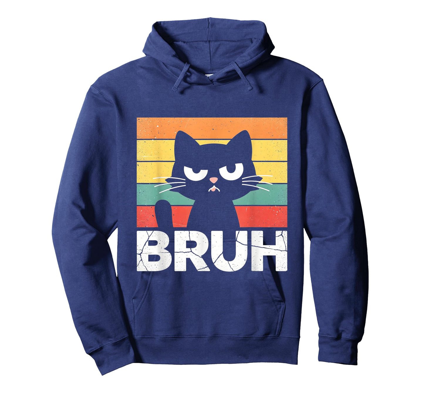 Funny Cat Bruh for Teens Boys Girls Men Women Meme Graphic T-Shirt