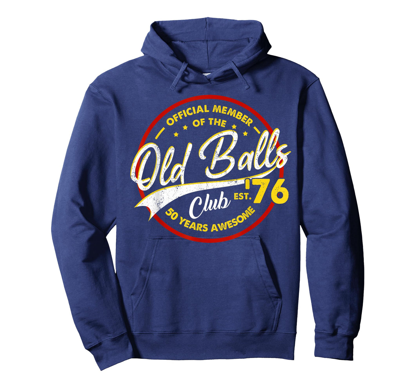 Vintage 50th Birthday Old Balls Club 1976 for Old Man T-Shirt
