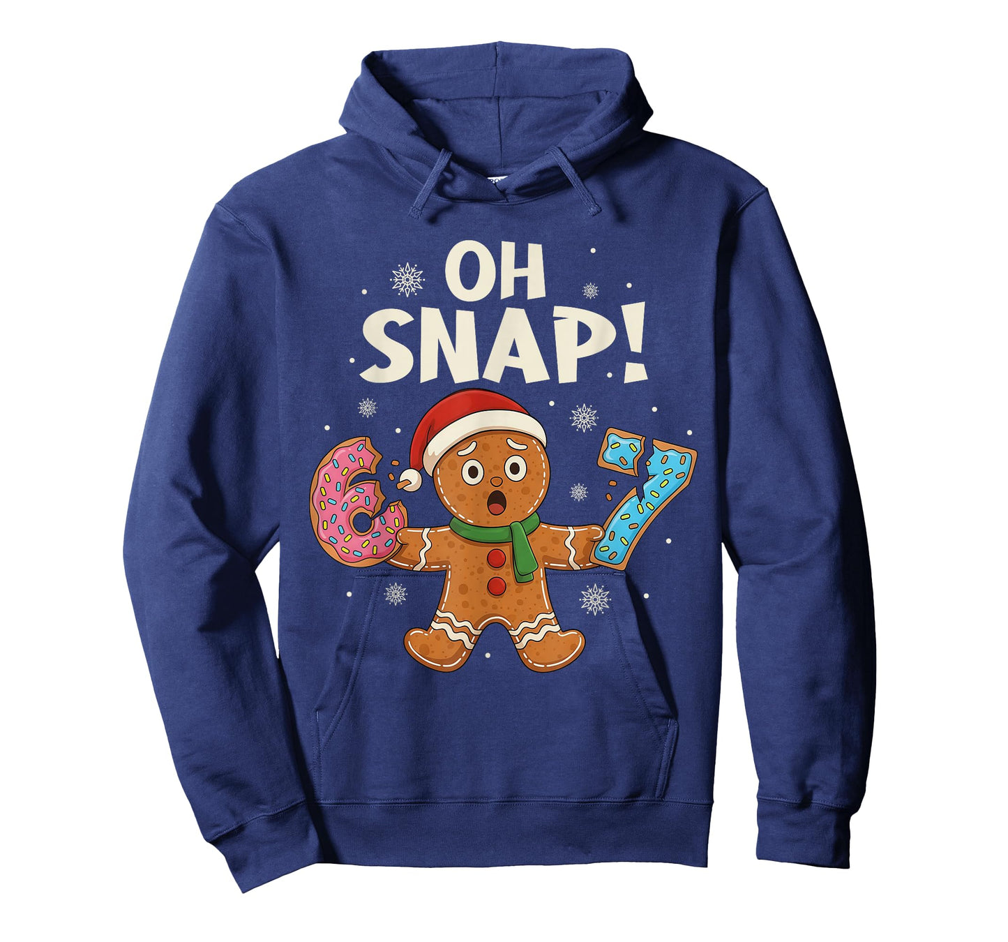 Gingerbread Six Seven 67 Bruh 6 7 Christmas Girl Boys Kids T-Shirt