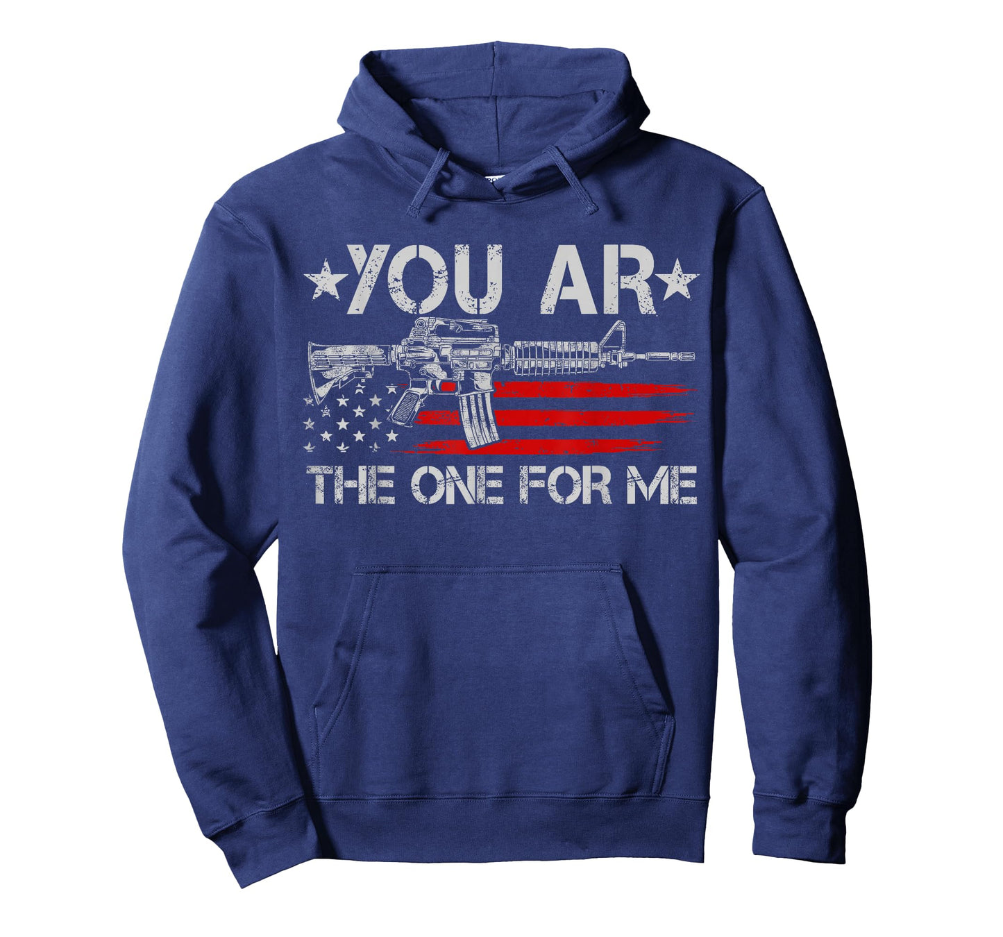 Gun American Flag You AR The One for Me T-Shirt