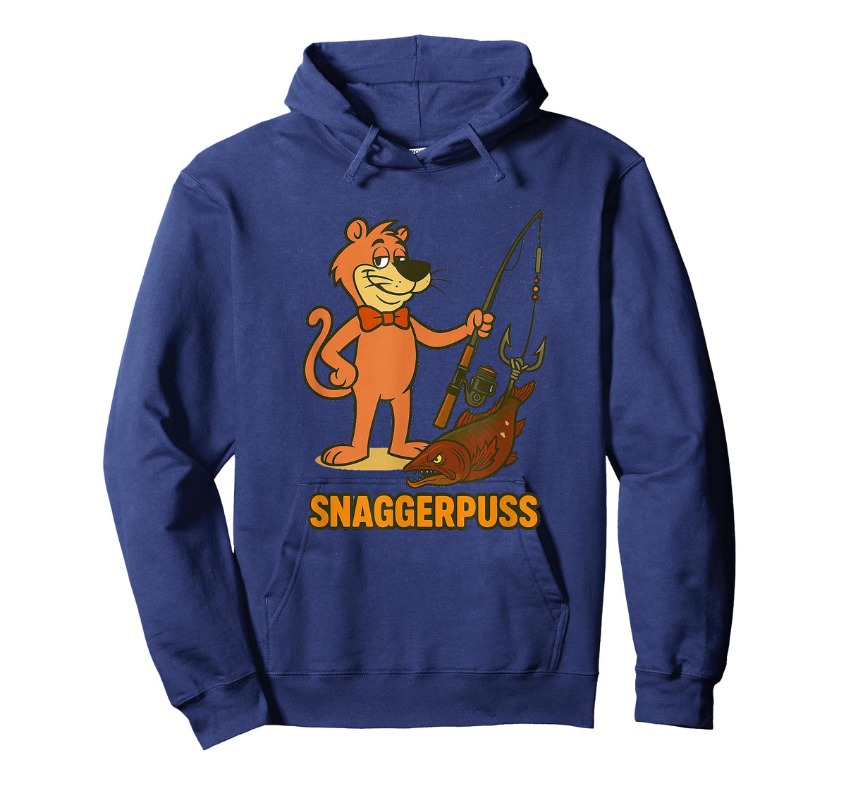 Snaggerpuss Sagger Puss Funny Steelhead and Salmon Fishing T-Shirt