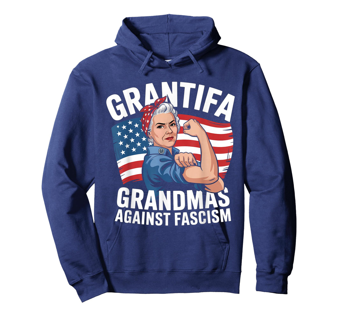 Grantifa Grandmas Against Fascism Flag Resist No Kings 50501 T-Shirt