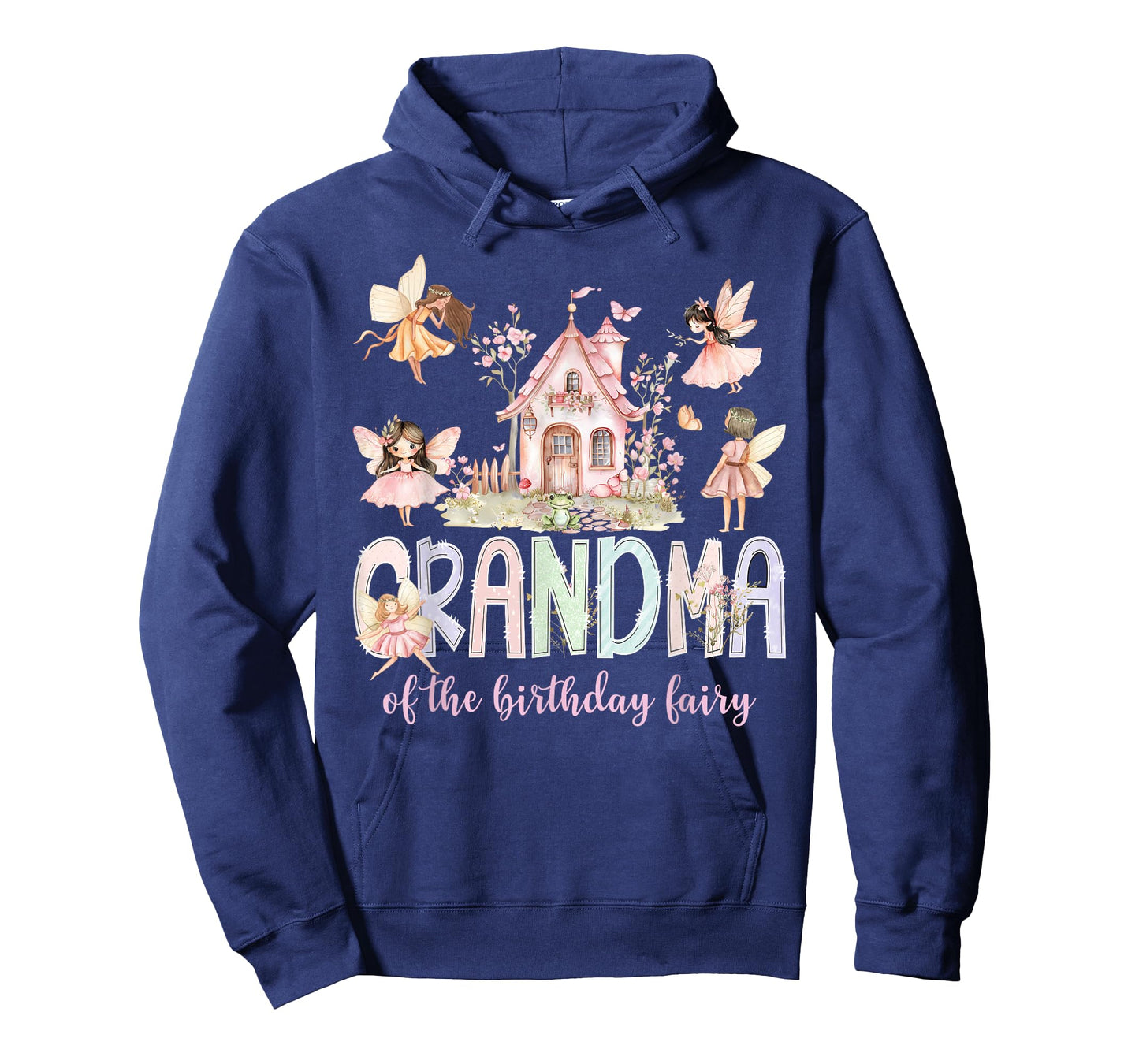 Grandma of The Birthday Fairy Girl Magical Family Matching T-Shirt