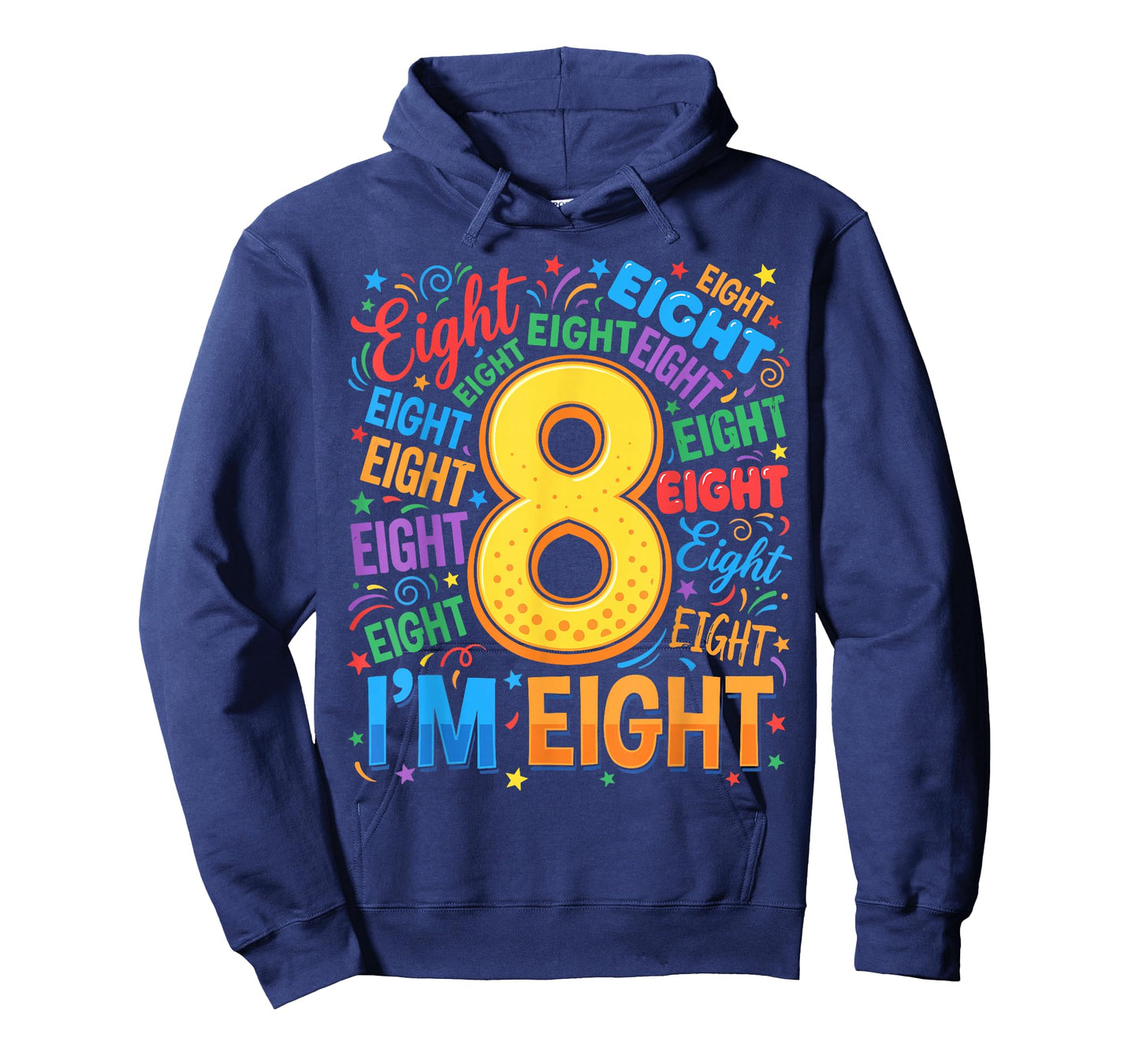 8th Birthday Shirts Boys 8yr Eight 8 Year Old Girls Kids T-Shirt