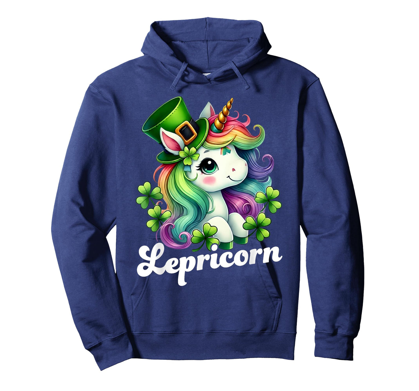 Lepricorn Rainbow St Patricks Day Unicorn Girls Kids Teacher T-Shirt