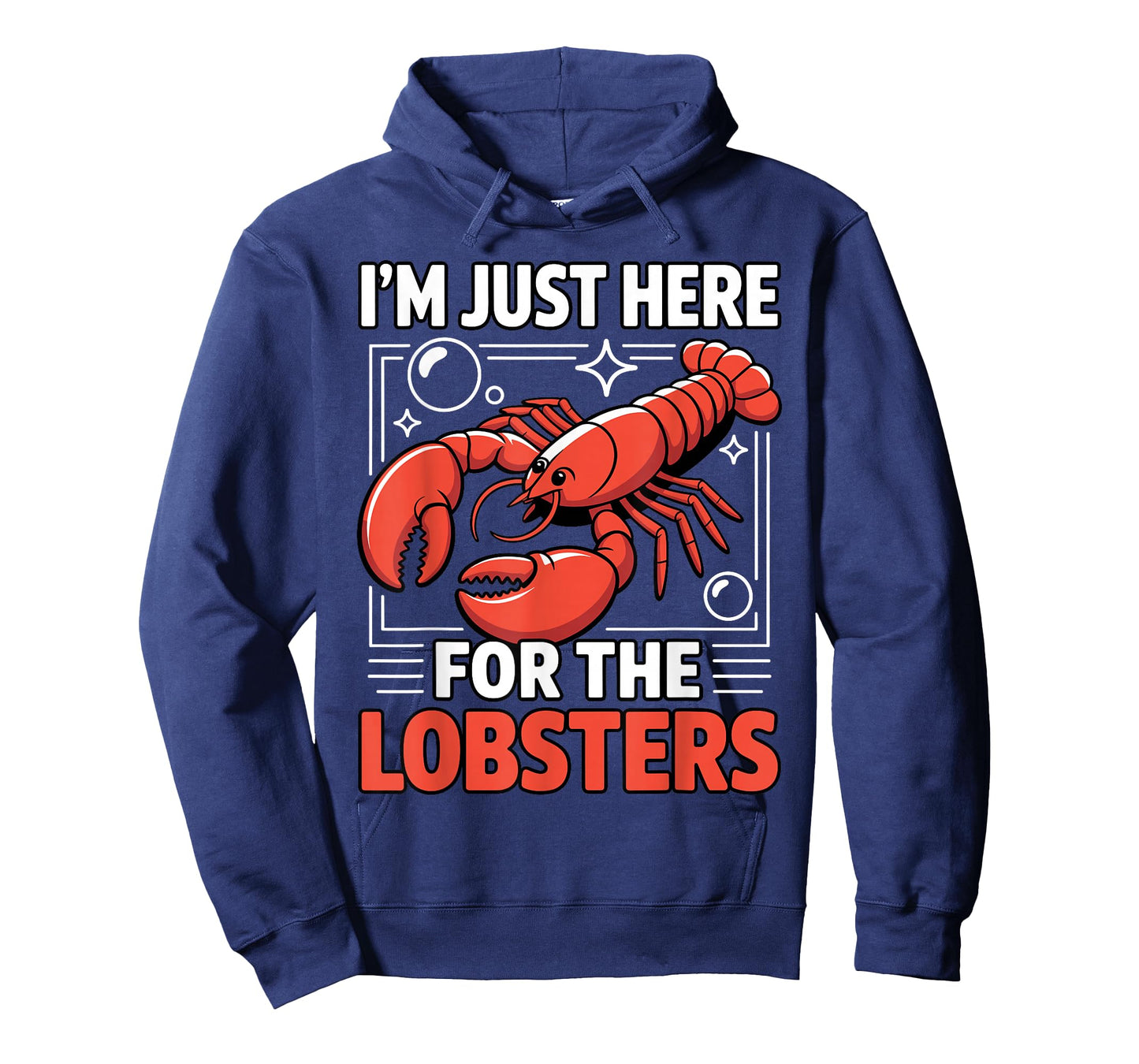 Funny Lobster Art for Men Women Kids Seafood Lobster Lover T-Shirt