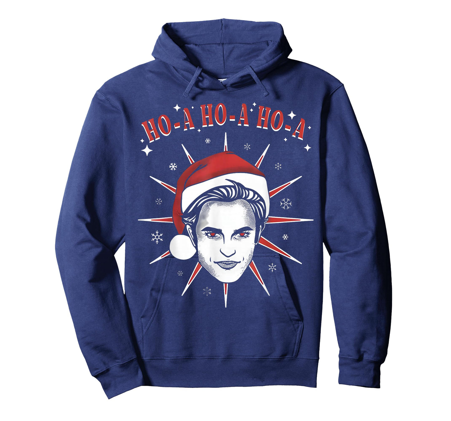 Vintage Ho-A Ho-A Ho-A Santa Hat Funny Christmas T-Shirt