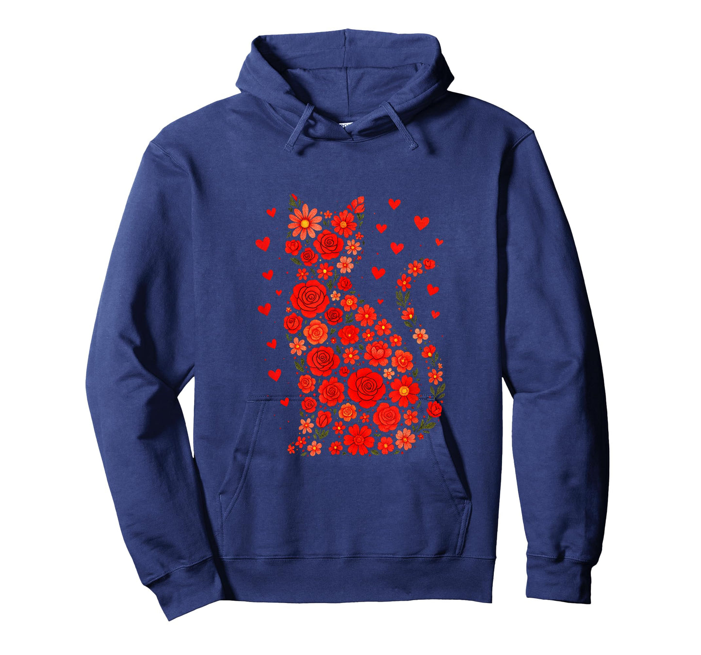 Meowentines Day - Funny Cat Lovers Hearts T-Shirt
