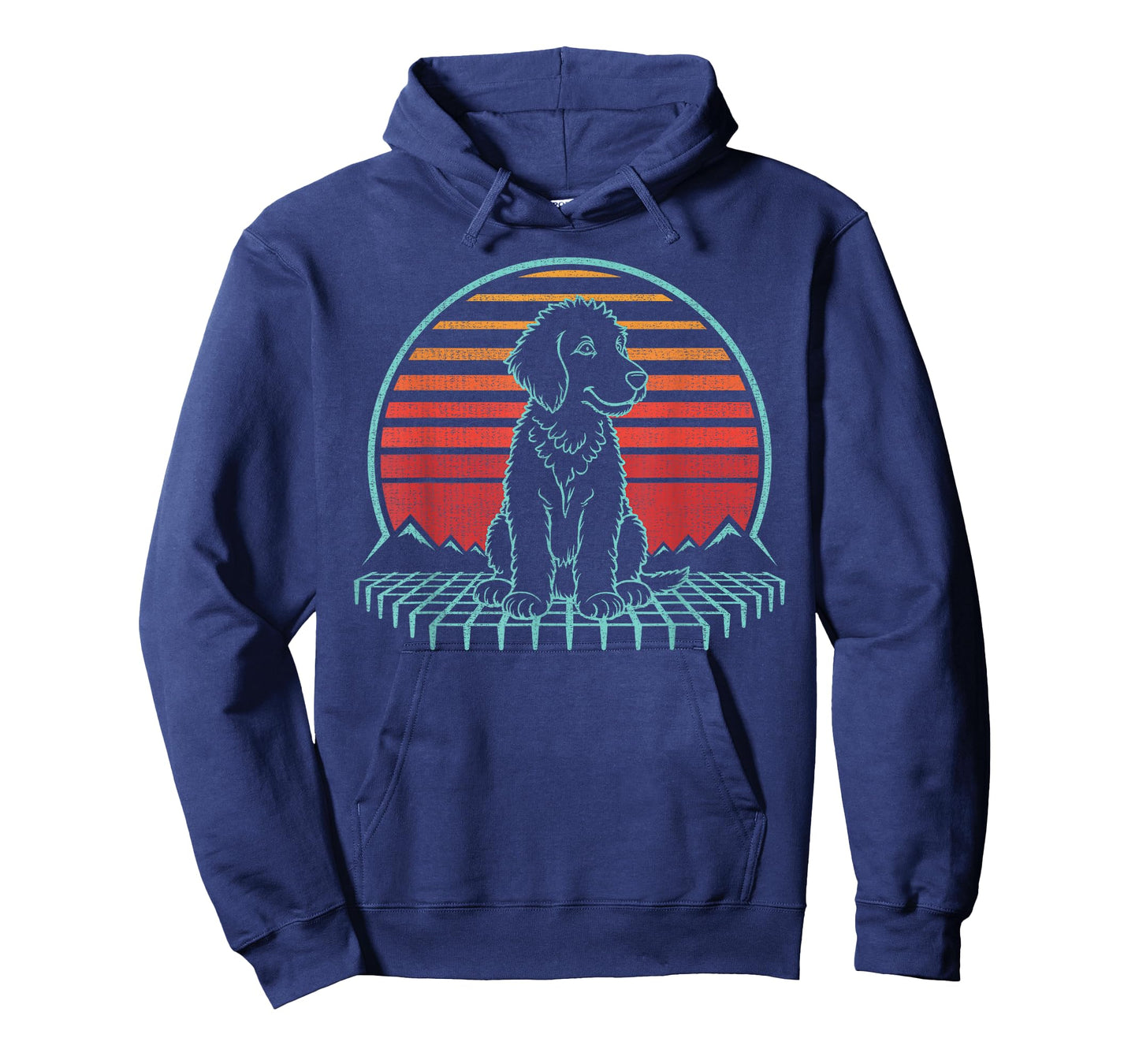Labradoodle Lover Dog Owner Retro Vintage 80s T-Shirt