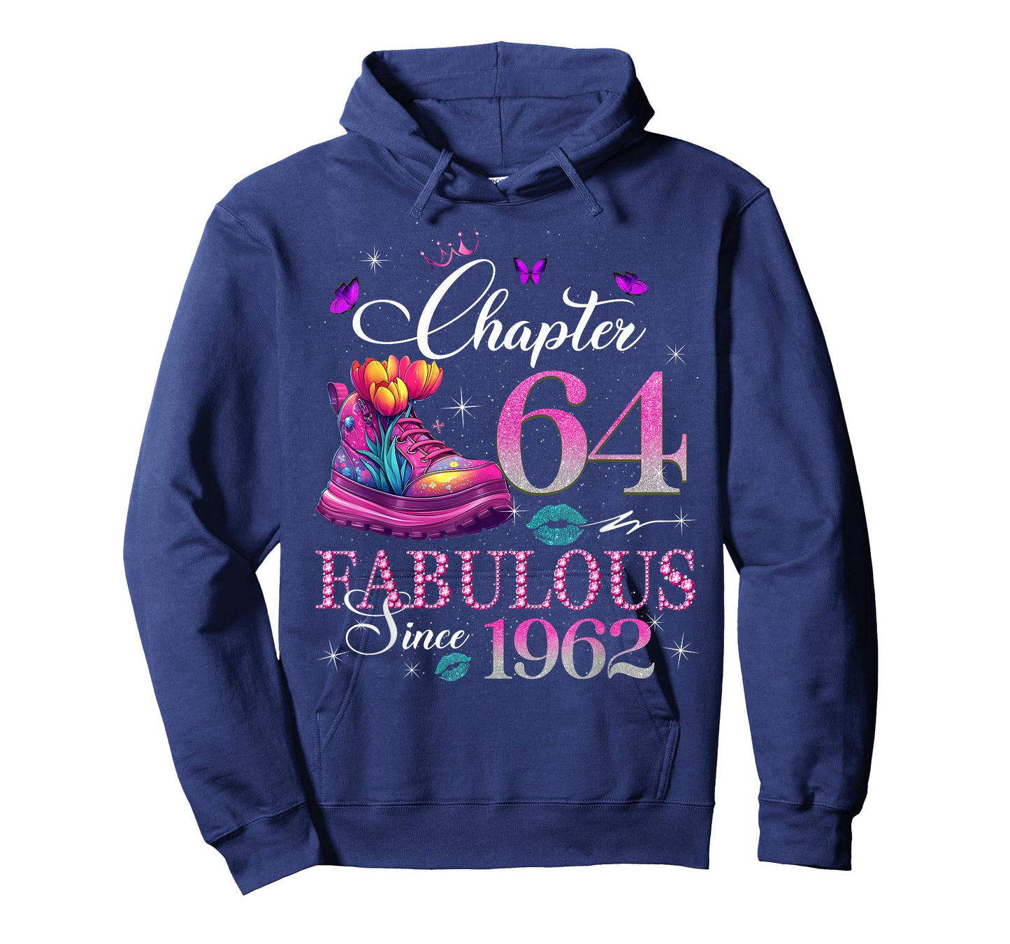 Chapter 64 Fabulous Since 1962 64th Birthday Women Girls T-Shirt