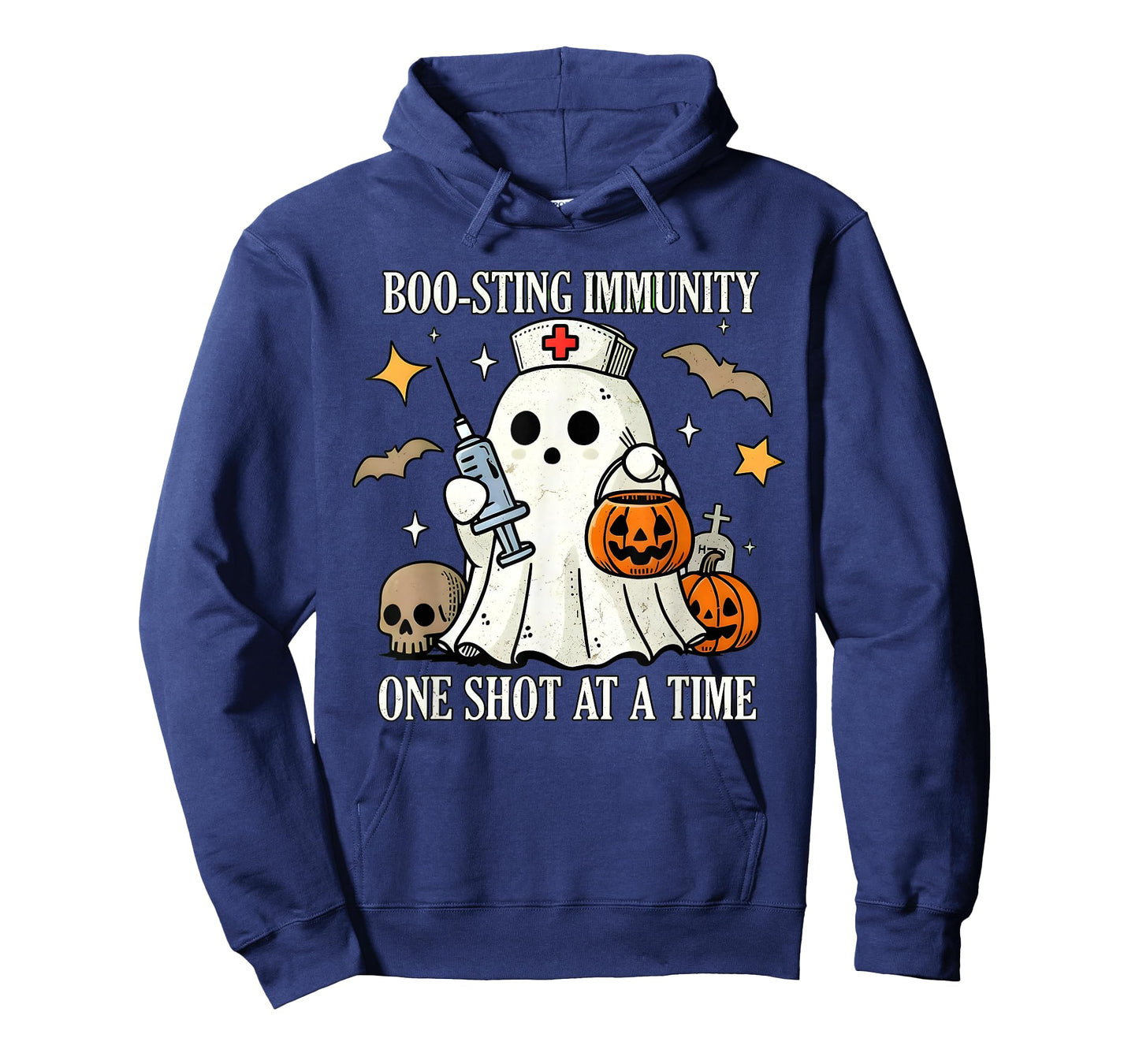 Halloween Nurse Immunology Nurse Funny Shot Nurse Season T T-Shirt