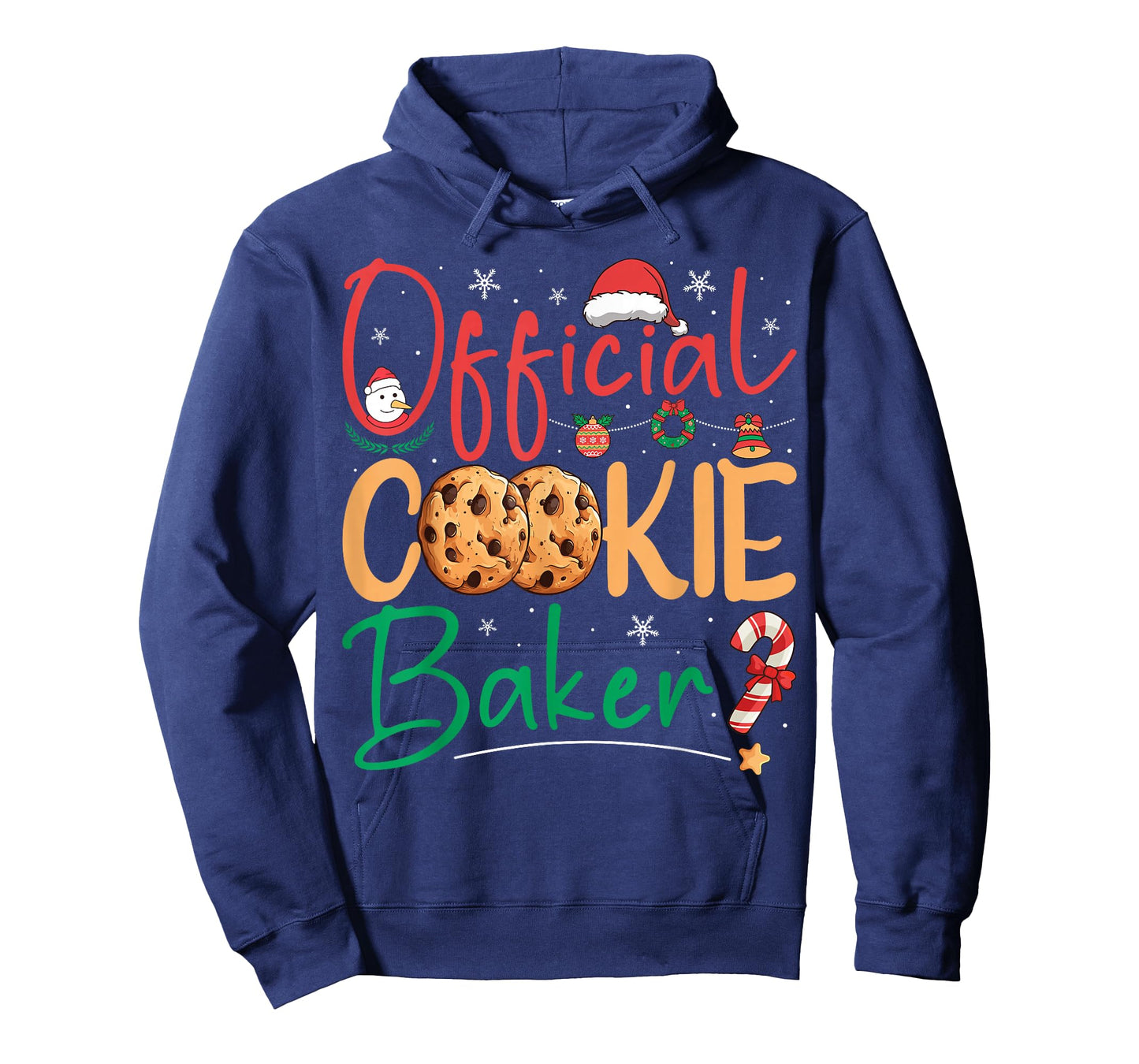Official Cookie Baker Funny Christmas Pajamas Xmas Matching T-Shirt