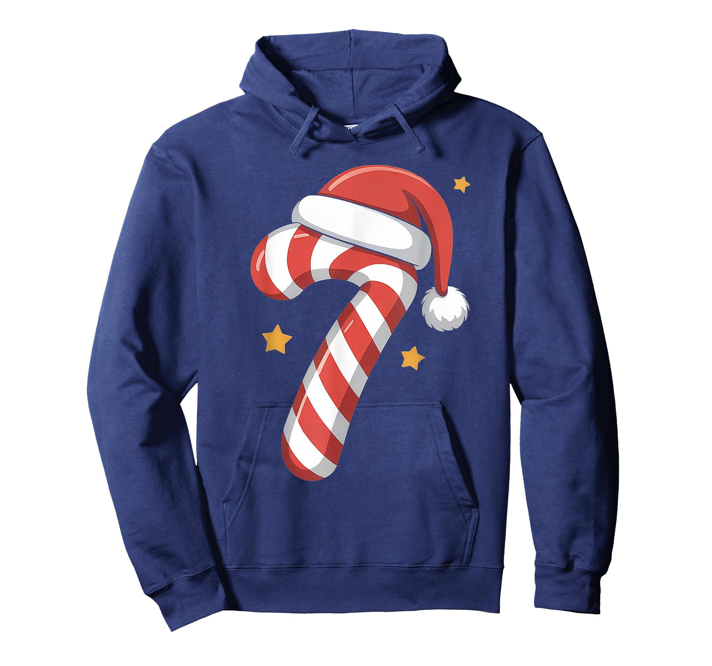 Xmas Candy Cane 7 Santa Hat Six Seven Matching Christmas T-Shirt