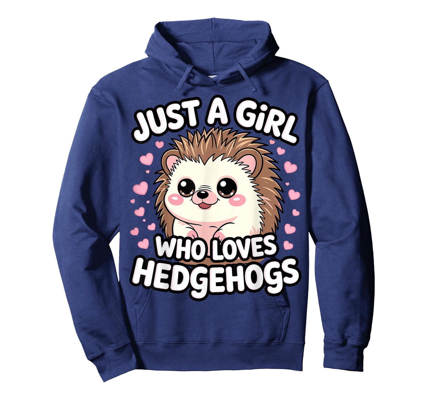 Hedgehog Kawaii Just a Girl Who Loves Hedgehogs T-Shirt