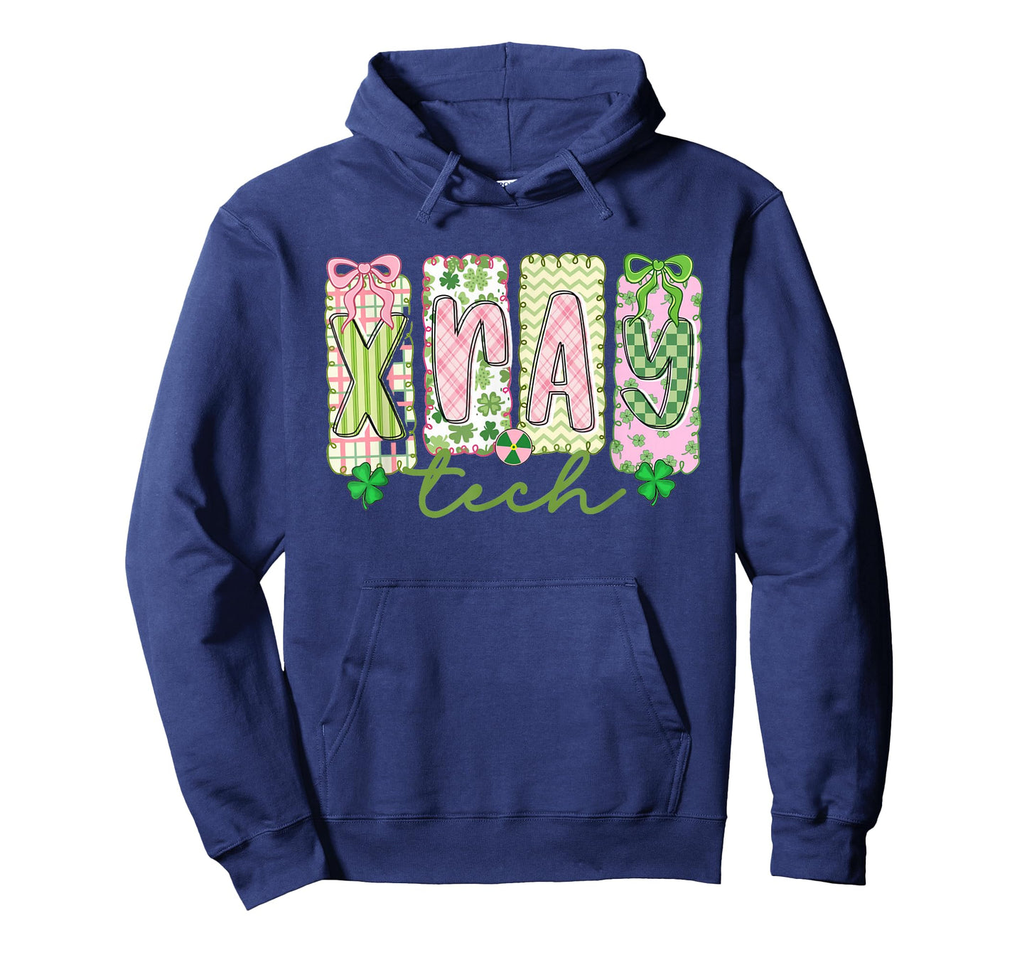 Women X-Ray Technologist St Patrick's Day Shamrock T-Shirt