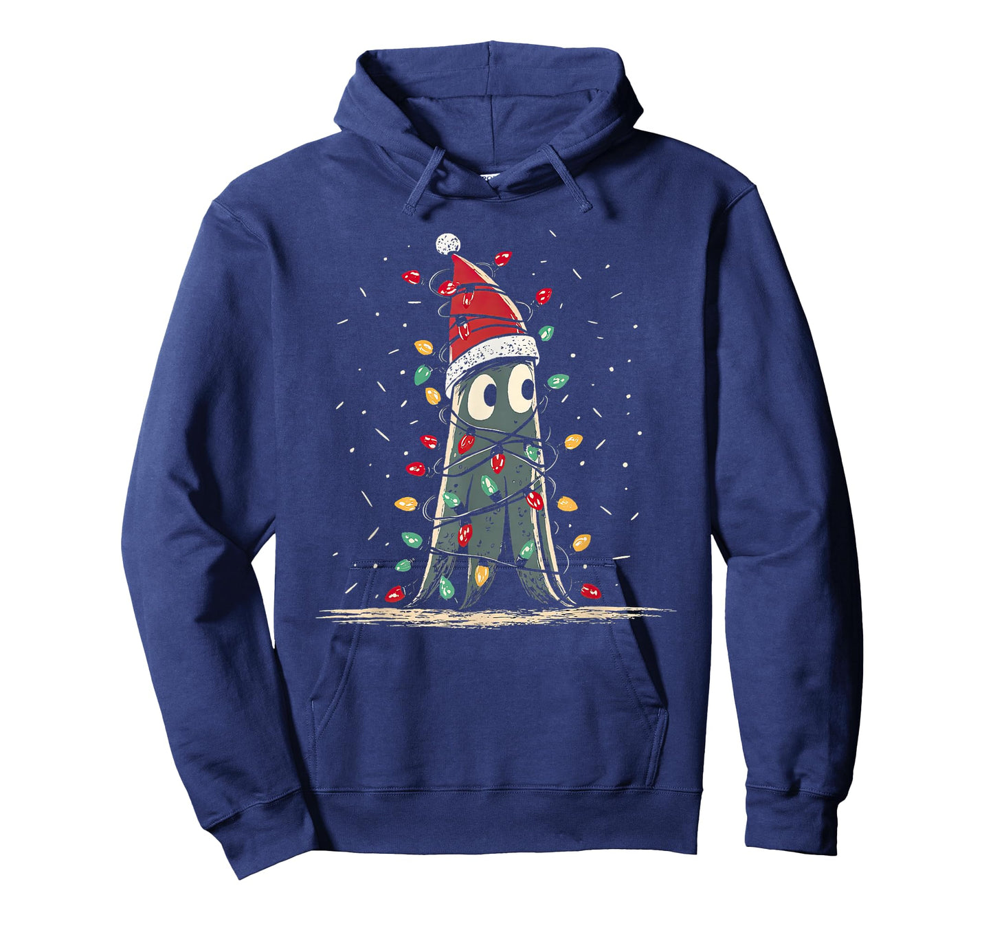 Funny Squid Christmas Graphics Animal Lights Lover T-Shirt