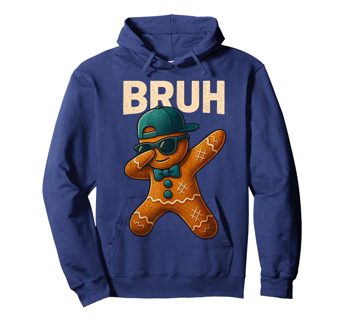 Dabbing Gingerbread Bruh Christmas Dab Teen Boys Toddler Kid T-Shirt