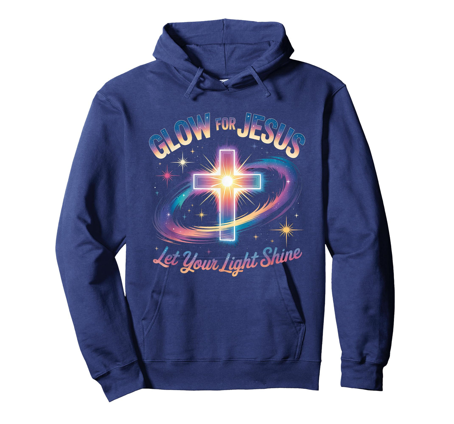 Glow for Jesus Tshirt Christian Faith Lion God Christianity T-Shirt