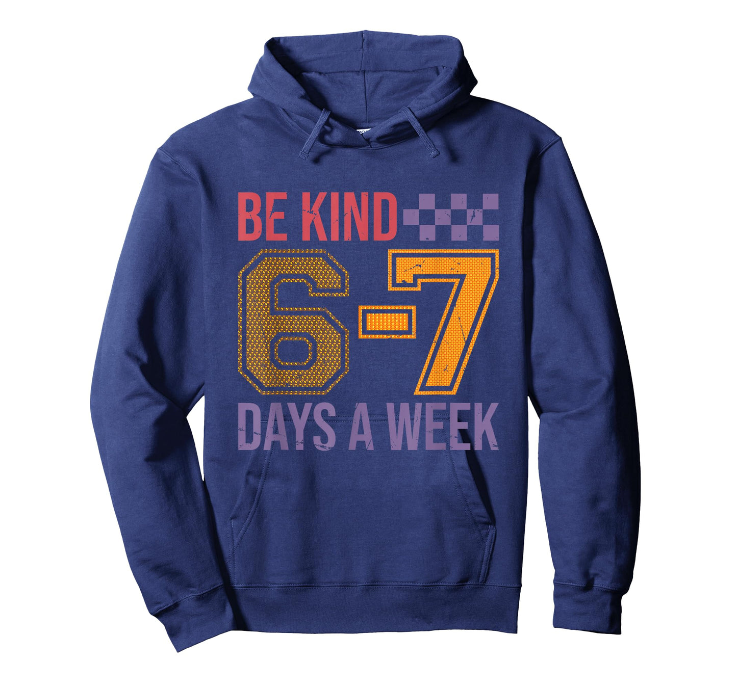 Be Kind 6-7 Minimalist Love Six Seven Kindness Positive T-Shirt