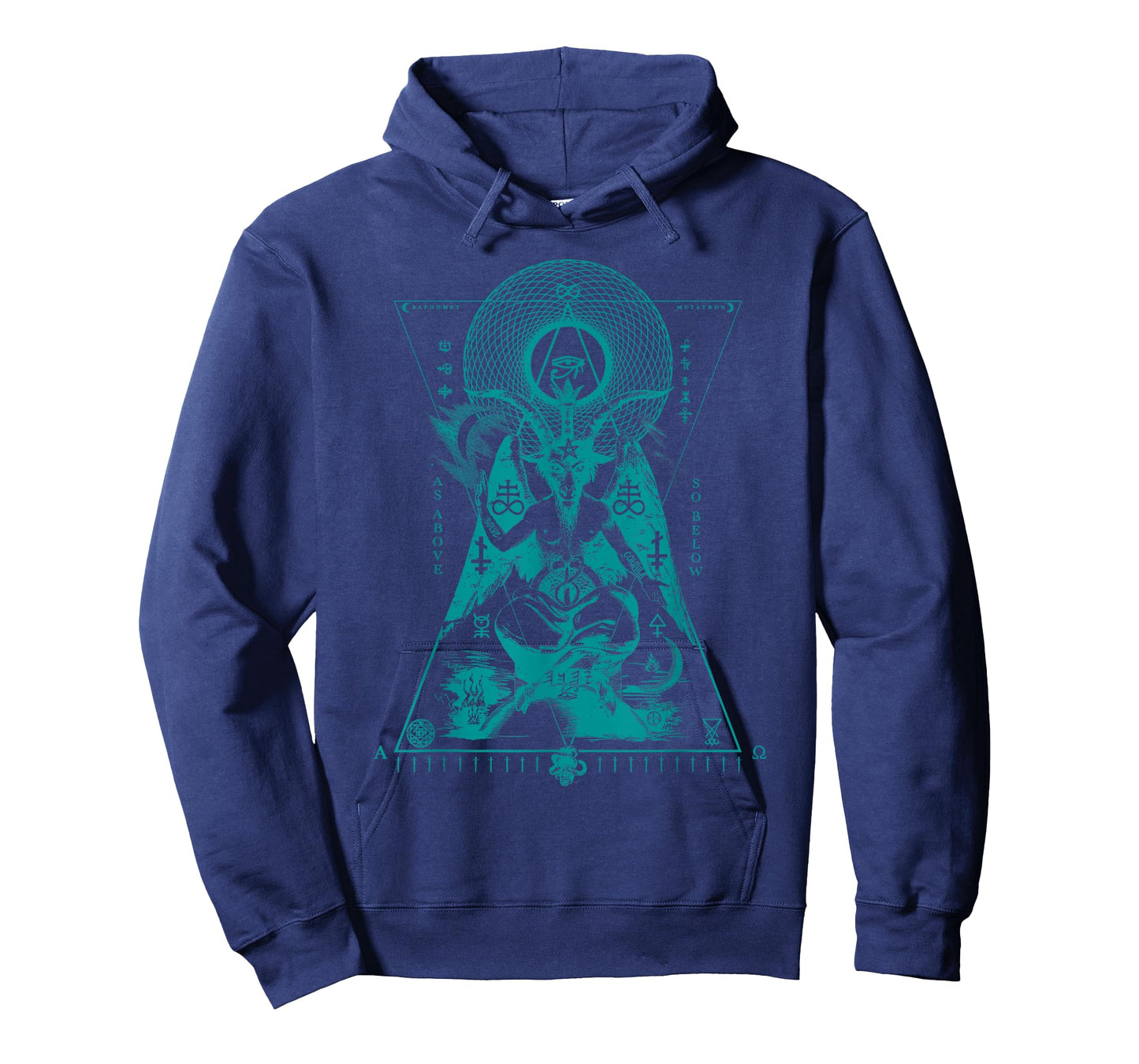 Sacred Geometry Baphomet - Hermetic Esoteric Symbolism Art T-Shirt