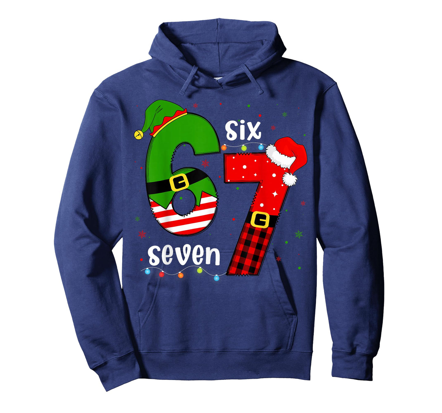 Funny 67 Six Seven Christmas Boys Girls Kids Teens Xmas 6 7 T-Shirt