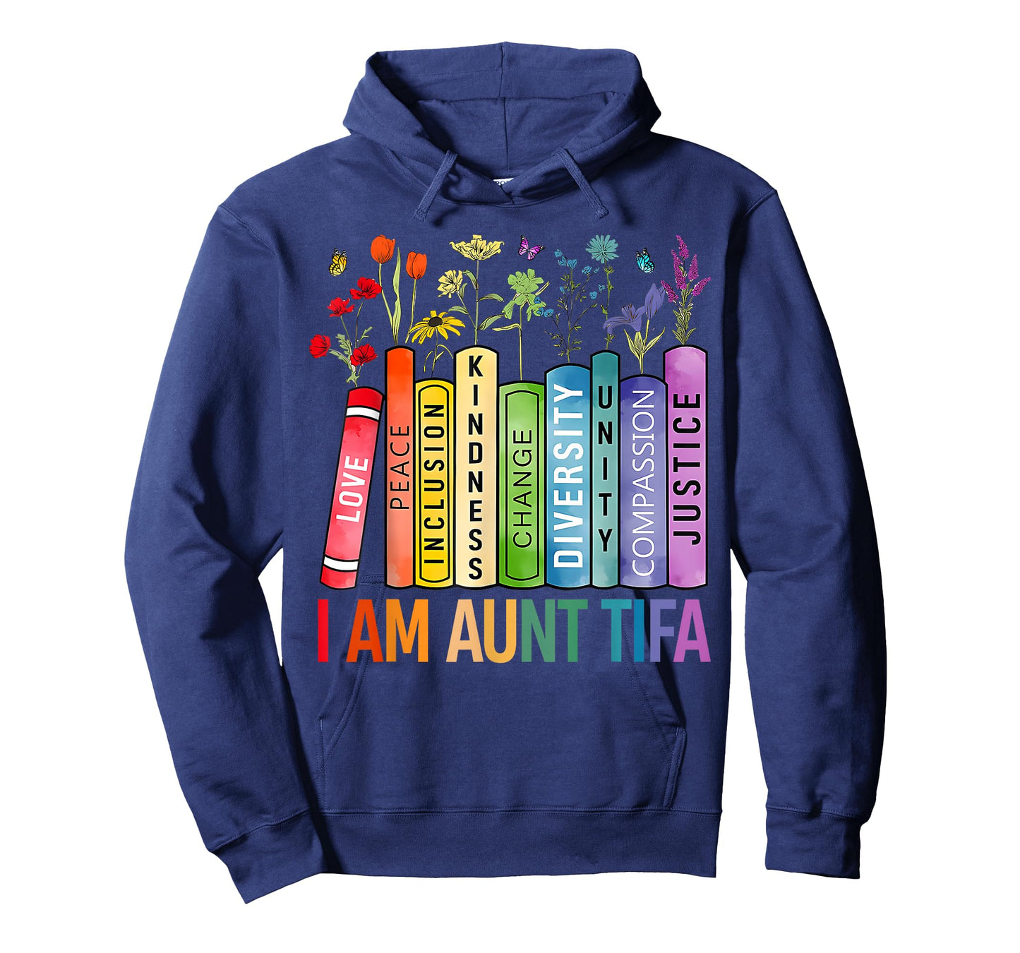 I Am Aunt Tifa Human Rights Floral Women Men Protest T-Shirt