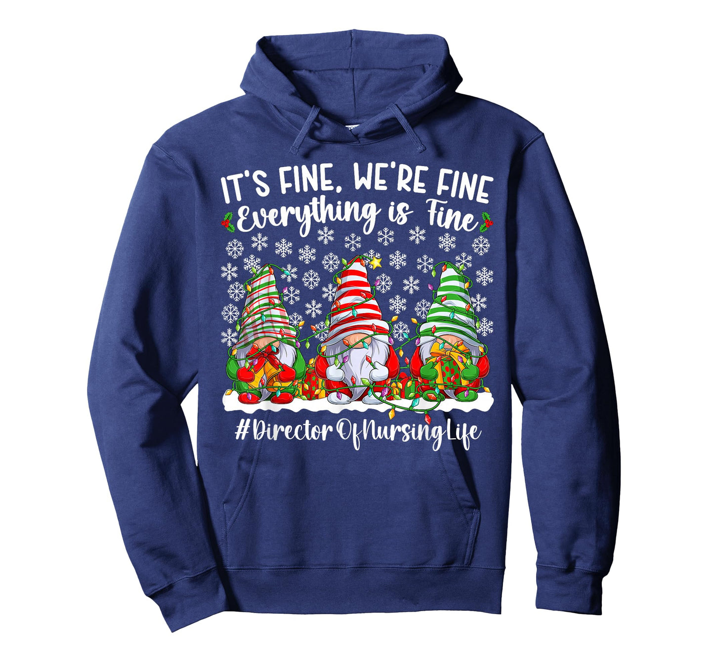 Funny Director of Nursing Christmas Director Nurse Xmas T-Shirt
