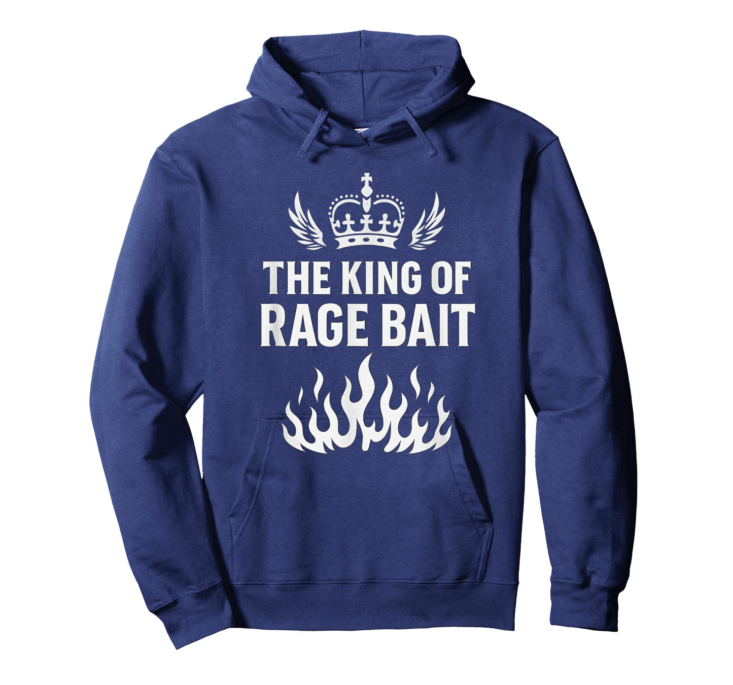 King of Rage Bait Funny Meme, Joke Humor Quote T-Shirt