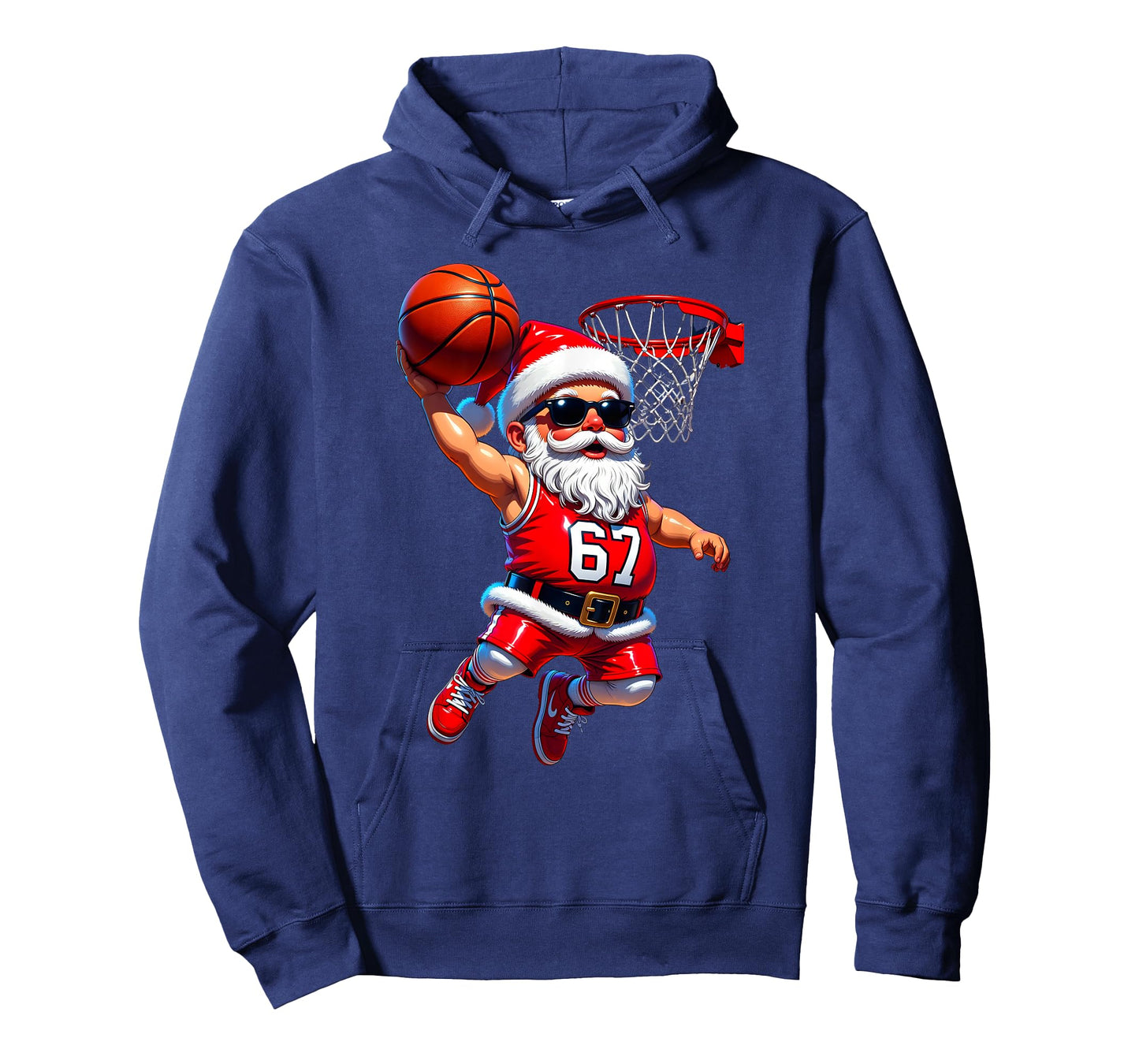 67 Basketball Santa Six Seven Meme Christmas Sport Mens Boys T-Shirt