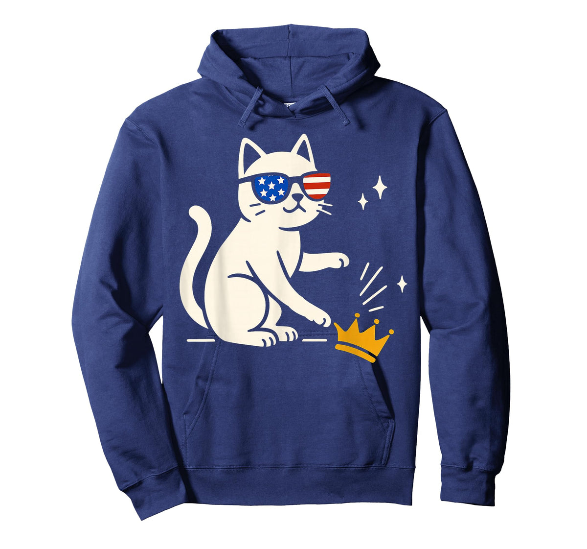Funny Protesting Cat No King T-Shirt