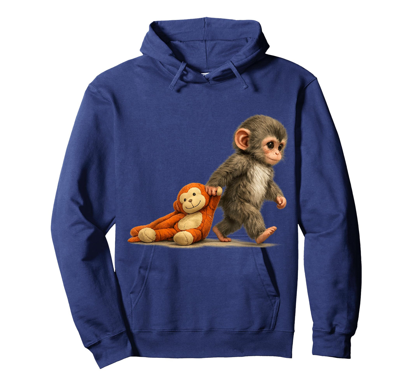 Monkey Punch Baby Macaque Little Punch Big Cute Love Plush T-Shirt