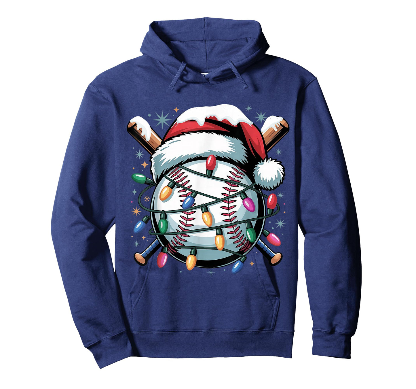 Christmas Baseball Boy Youth Kid Men Santa Hat Xmas Baseball T-Shirt