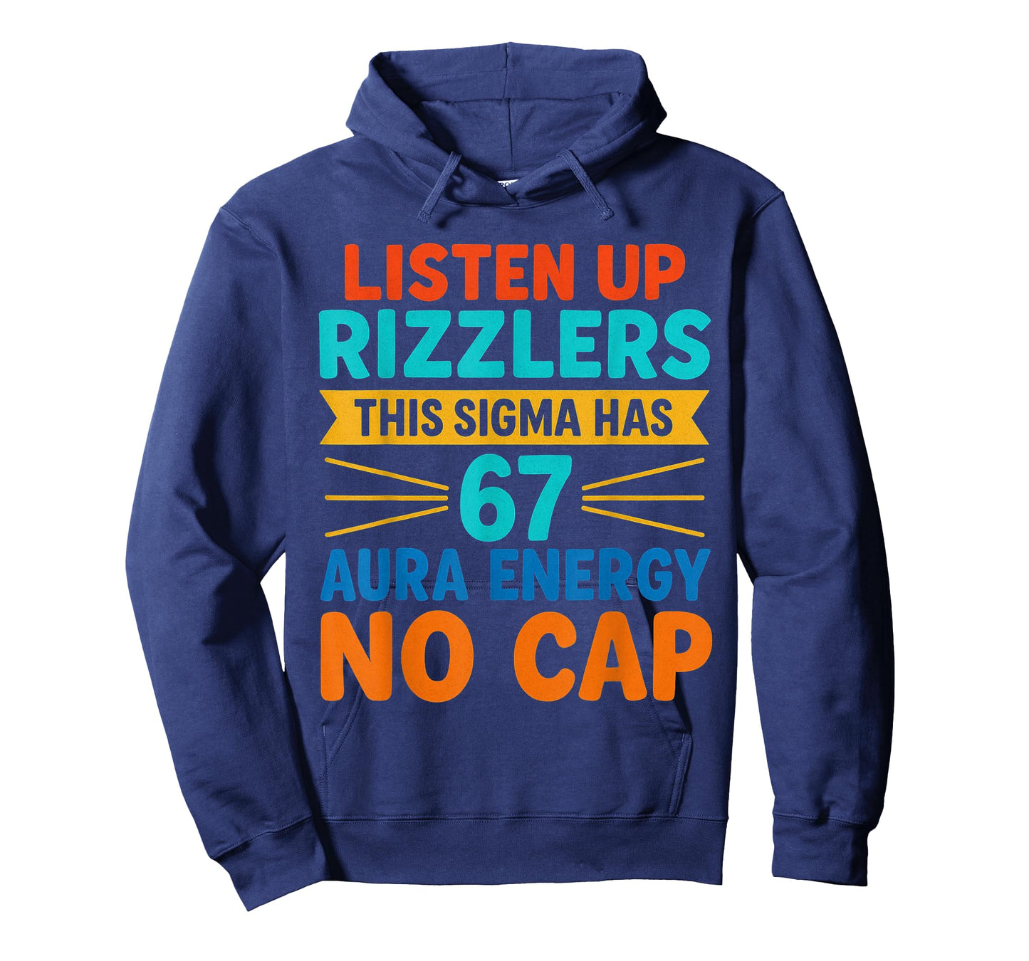 Funny Sigma Rizz 67 Aura Energy Meme No Cap T-Shirt