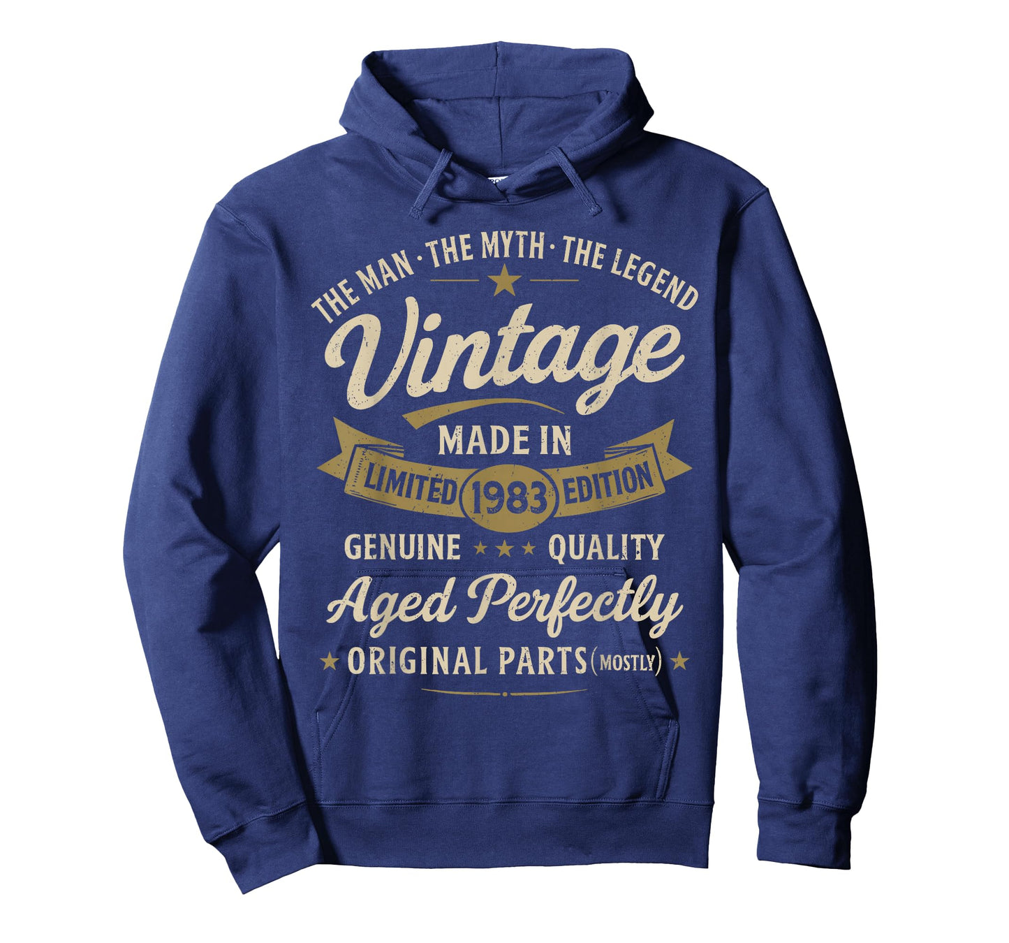 43rd Birthday Gift Vintage 1983 Men Funny 43 Years Old 1983 T-Shirt