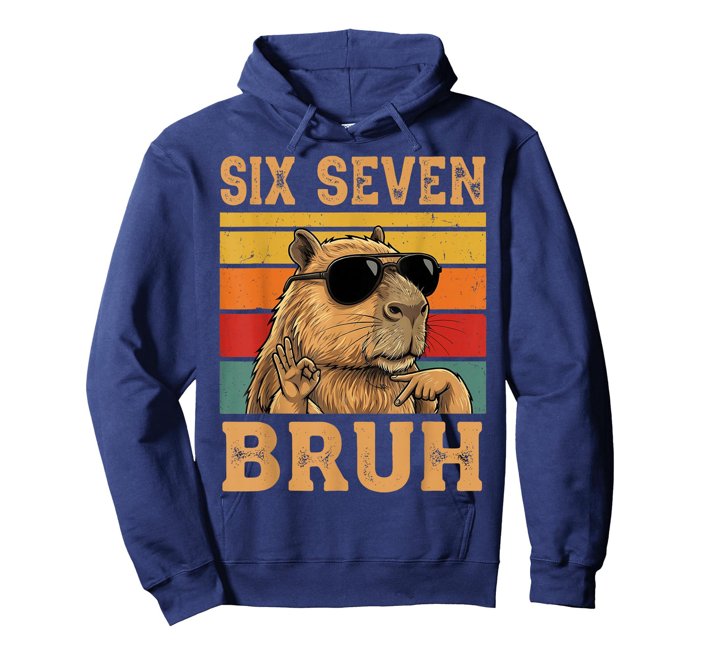 Funny Capybara 67 Meme Six Seven Bruh Boys Teens Kids Girls T-Shirt