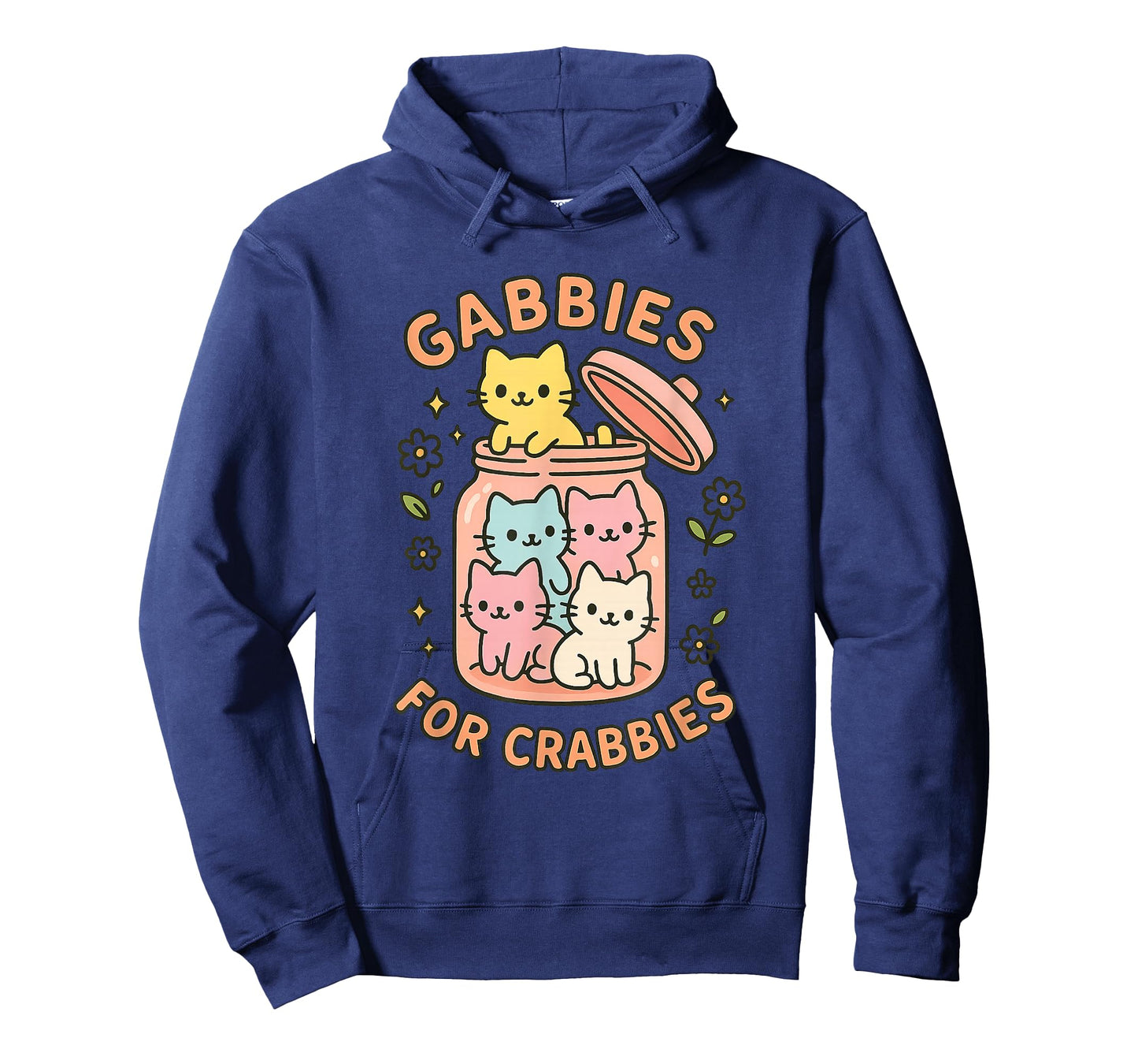 Gabbies for Crabbies Funny Cute Cat Veterinary Medicine T-Shirt