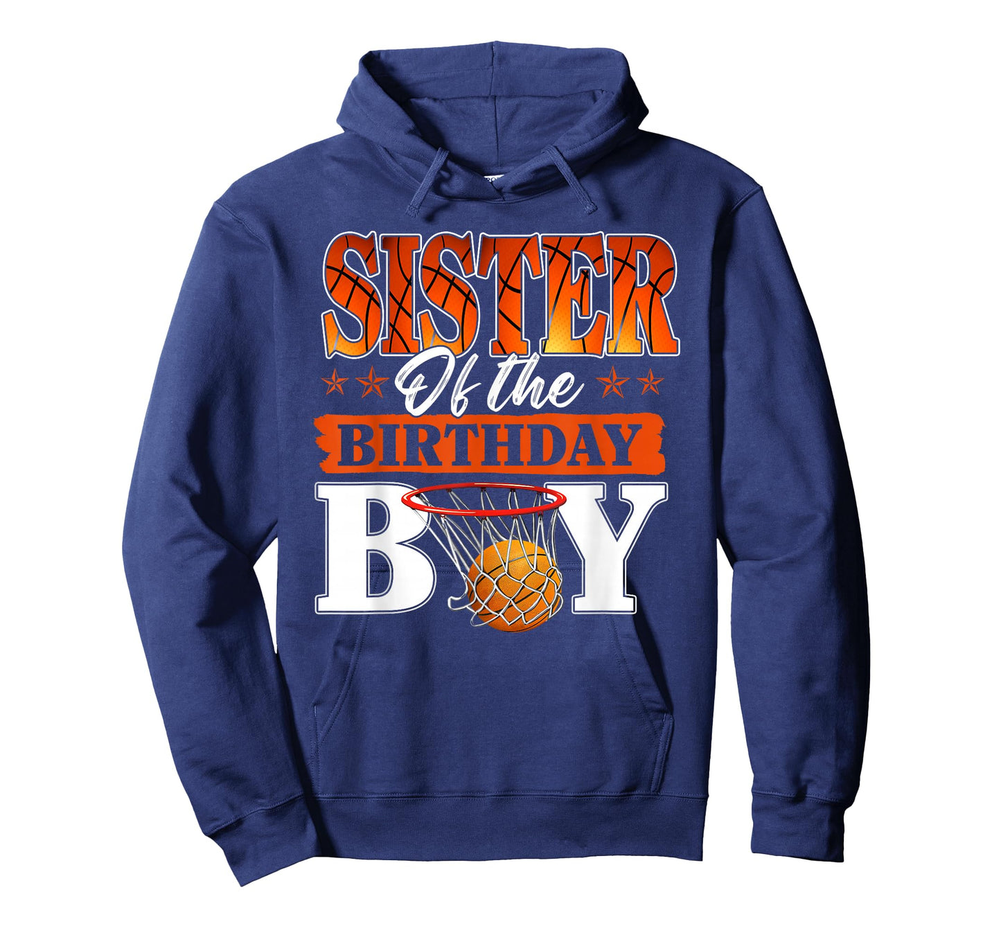 Basketball Sister of The Birthday Boy Family Matching T-Shirt