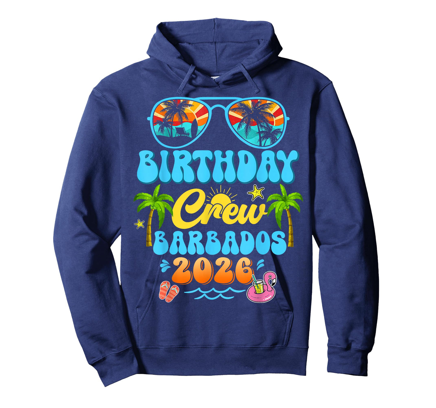 Barbados Birthday Crew Vacation Cruise 2026 Summer Trip T-Shirt